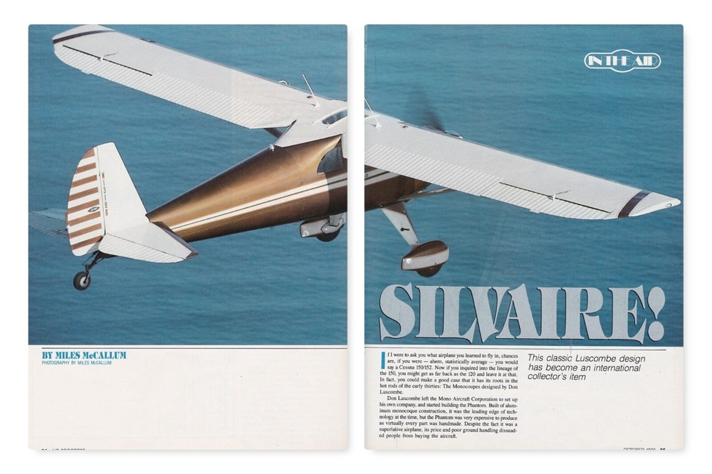 Luscombe Silvaire Aircraft Report 2/19/2024o