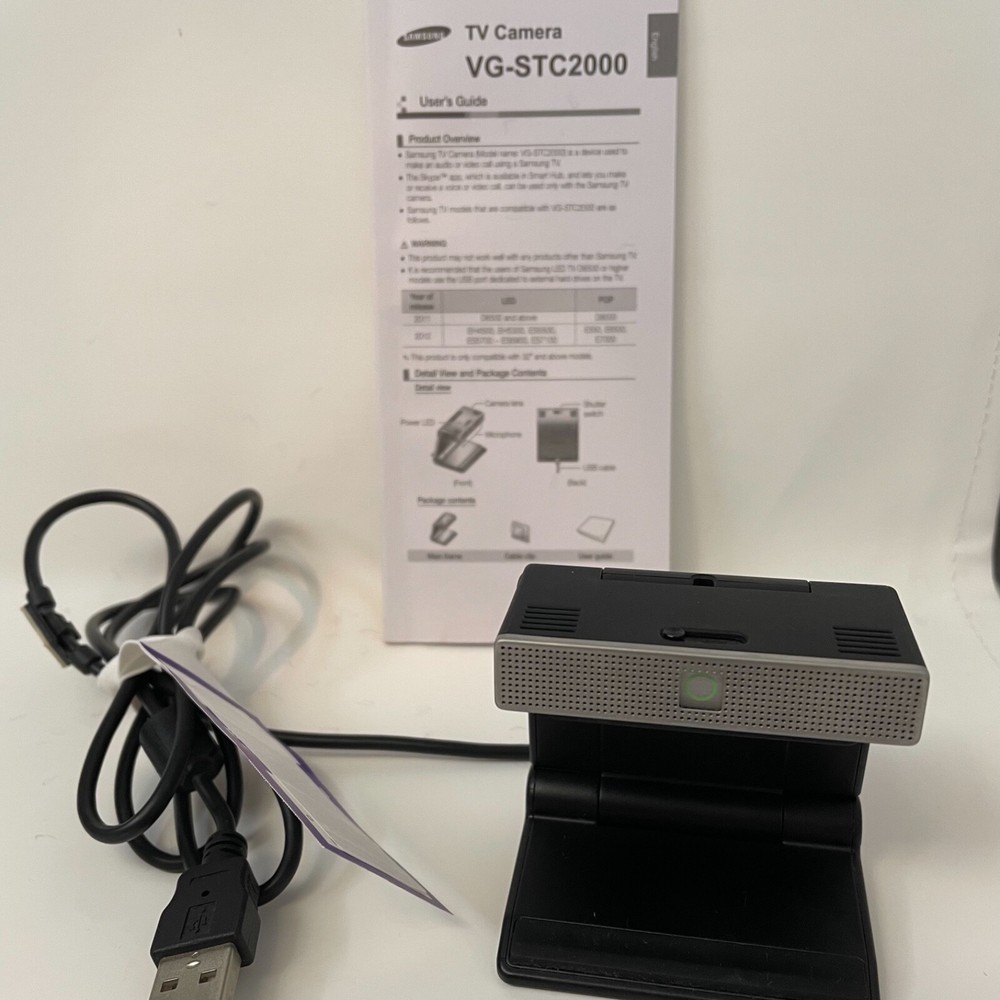 Samsung~~~VG-STC2000~~~USB🐇 Webcam~~~W/Manual