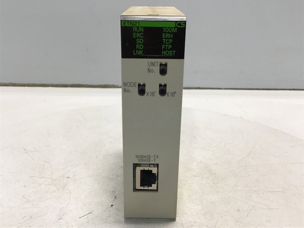 OMRON Ethernet Module CS1W-ETN21 Used #122615