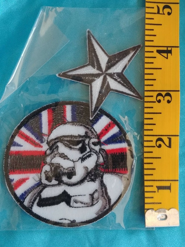 Star Wars Storm Trooper with U. K. British Flag Patch