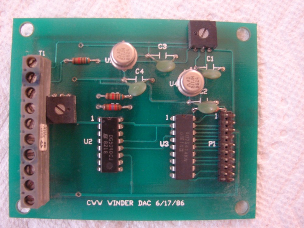 CWW Winder Dac Board