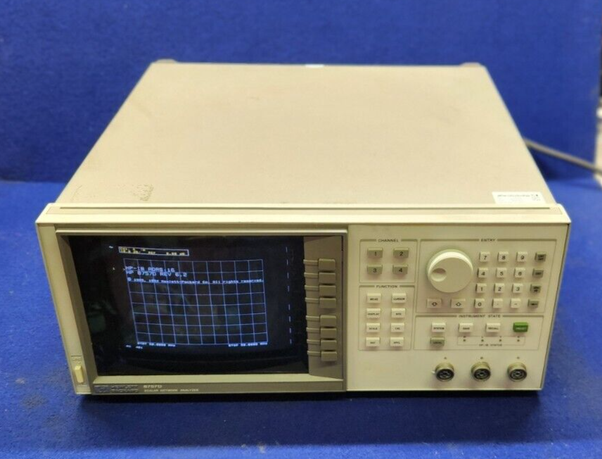 Agilent/ HP 8757D Scalar Network Analyzer