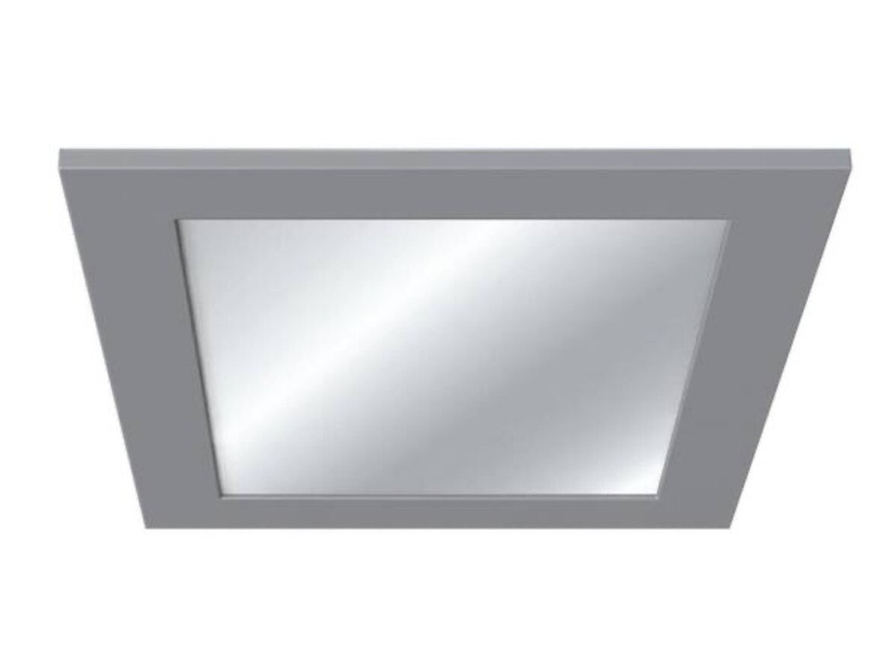 Hawthorne 24 in. W x 30 in. H Rectangular Vanity Mirror Twilight Gray