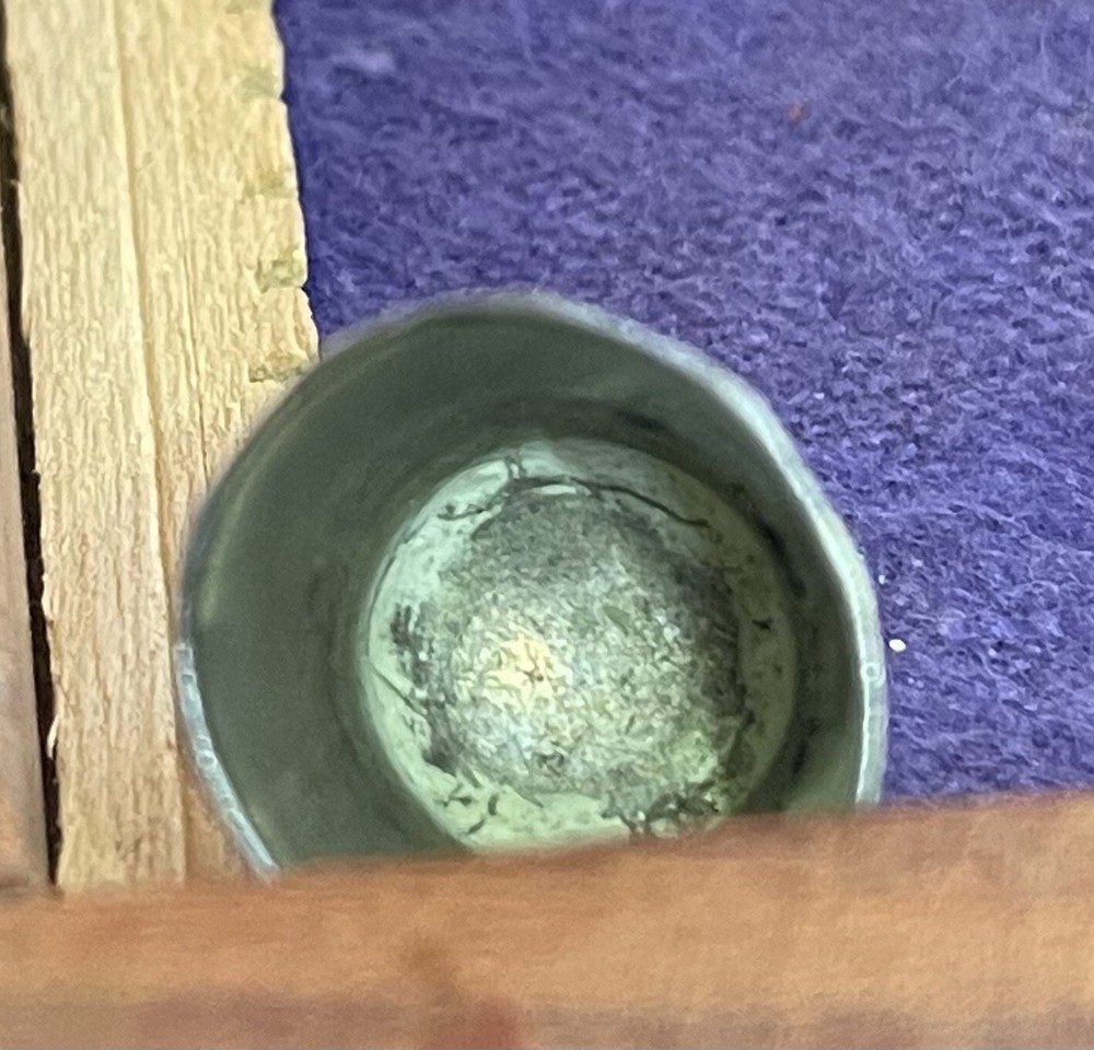 Antique 10 Panel Silver Floral Thimble Size 8