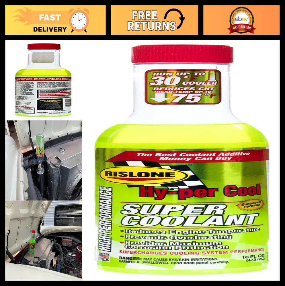 High-Performance Super Coolant 16 oz - Engine Cooling Fluid for Optimal Temperat