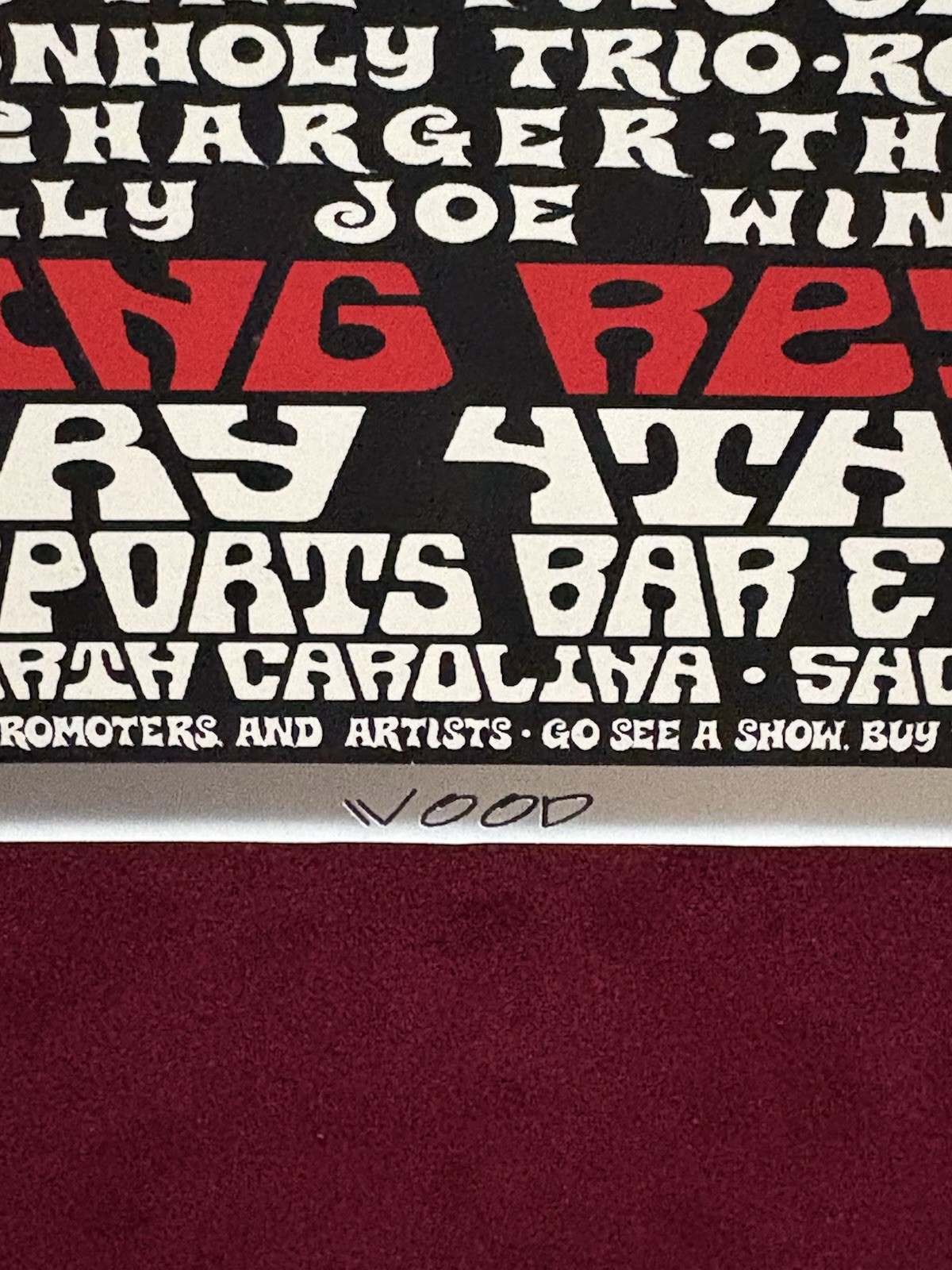 Elvis Fest Concert 2001 Drowning Creek Dave Quick Presents VOOD VELVET MARGIN