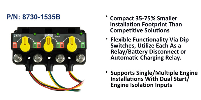 EGIS MOBILE XD SERIES - TRIPLE FLEX 2 W/KNOBS- 8730-1535