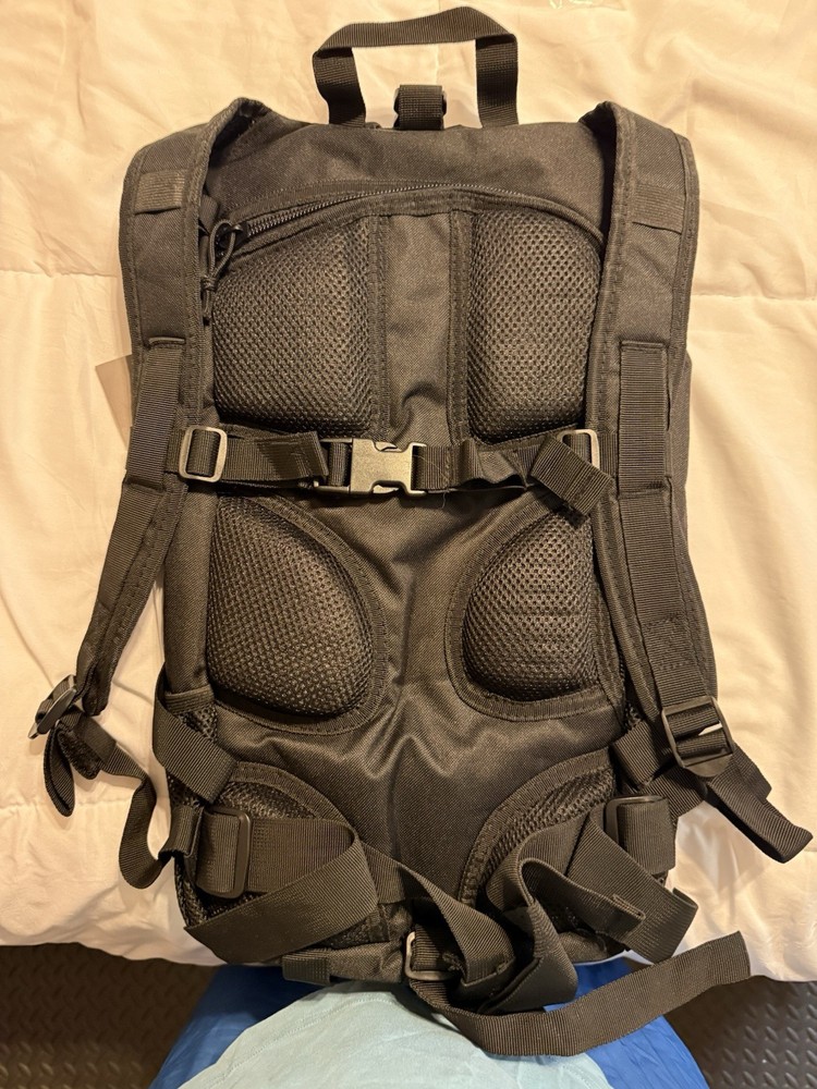 Fox Tactical Black Backpack With Water Bladder. Brand New!
