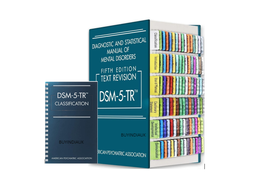 DSM 5TR PAPERBACK WITH TABS AND DSM STR CLASSIFICATION SPIRAL BOND