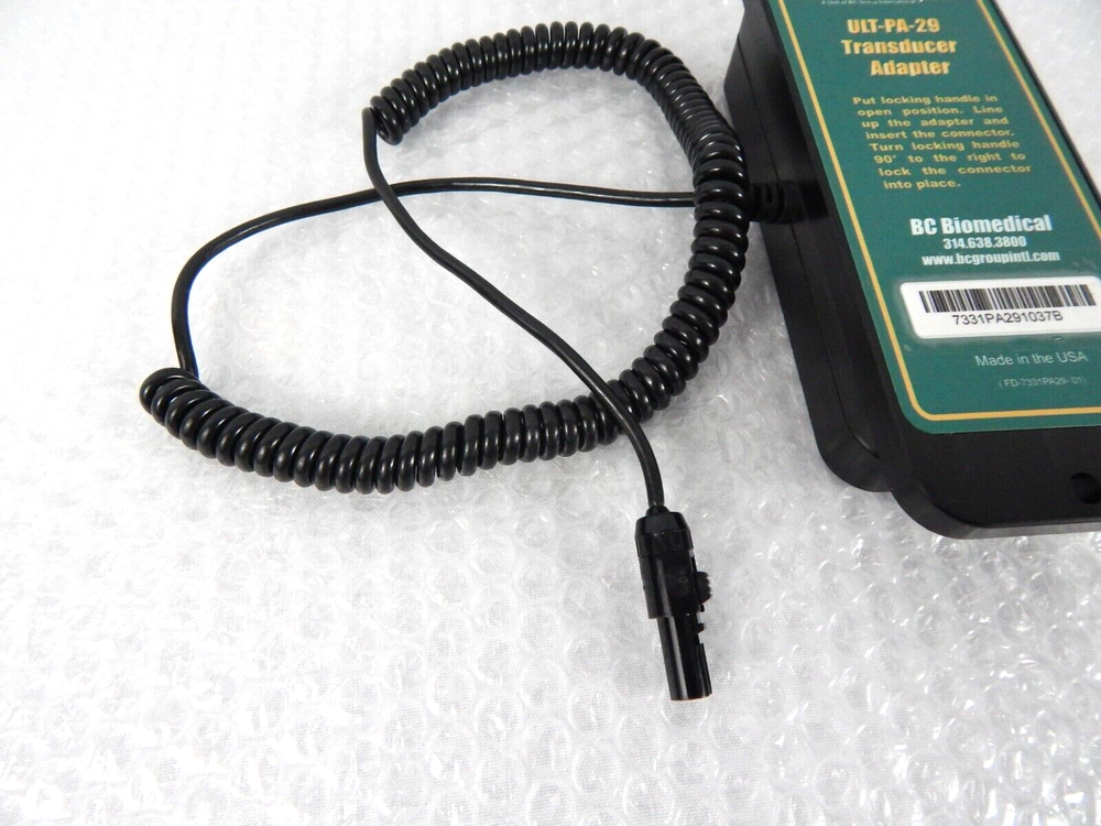 BC BIOMEDICAL ULT-PA-29 TRANSDUCER ADAPTER