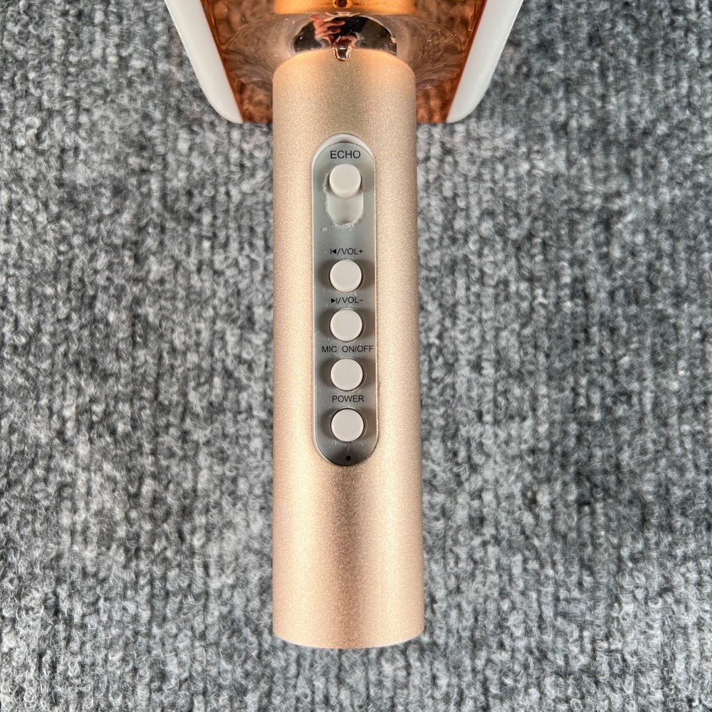 Bauhn Wireless Bluetooth Karaoke Microphone Built-in Speaker NEW