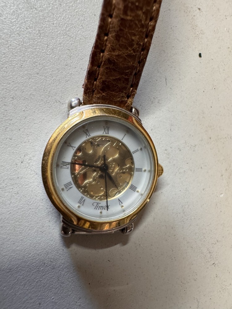 Timex Skeleton Dial Watch 364 T Watch