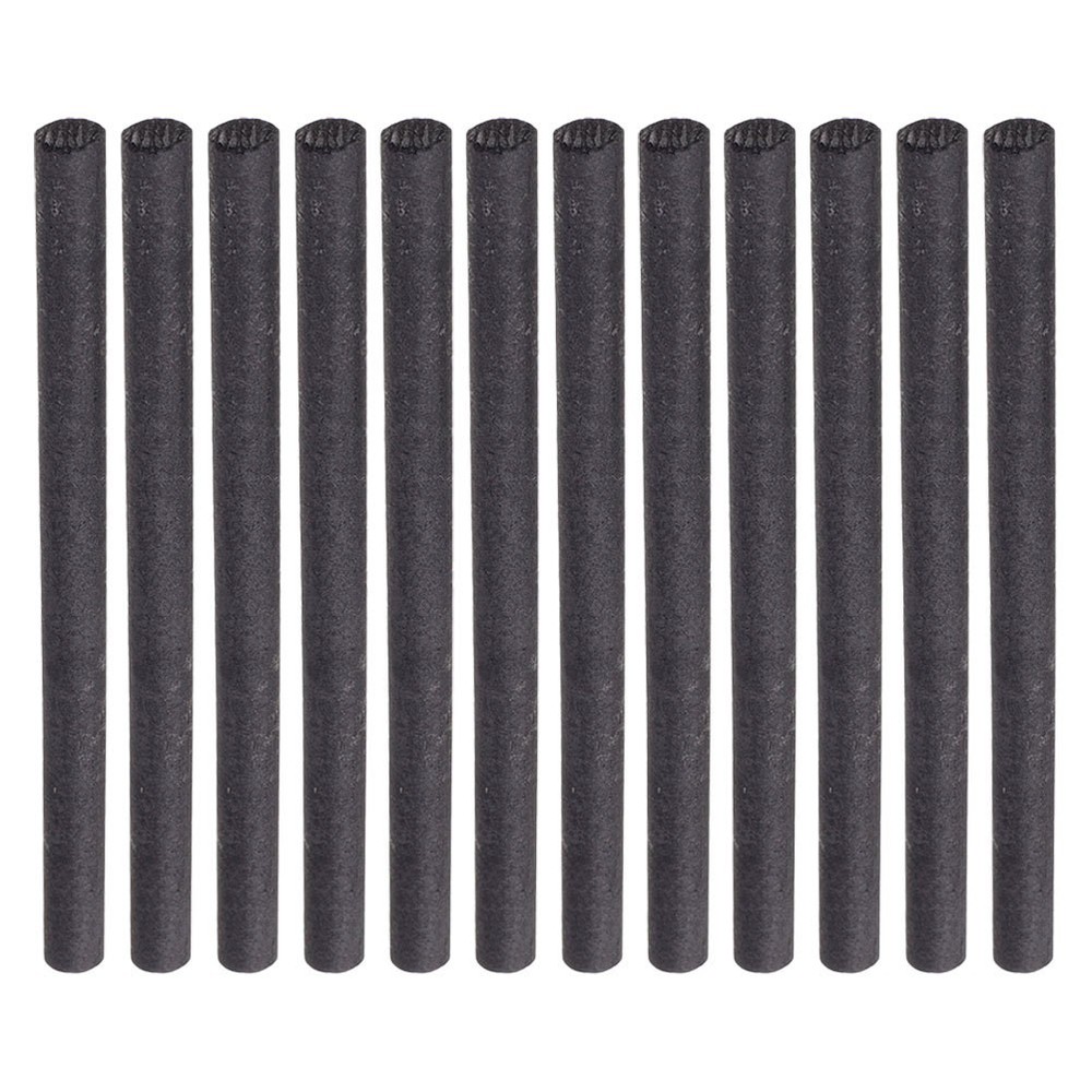 12Pcs Graphite Crucible Stir Bar Diameter Electrode Rod for