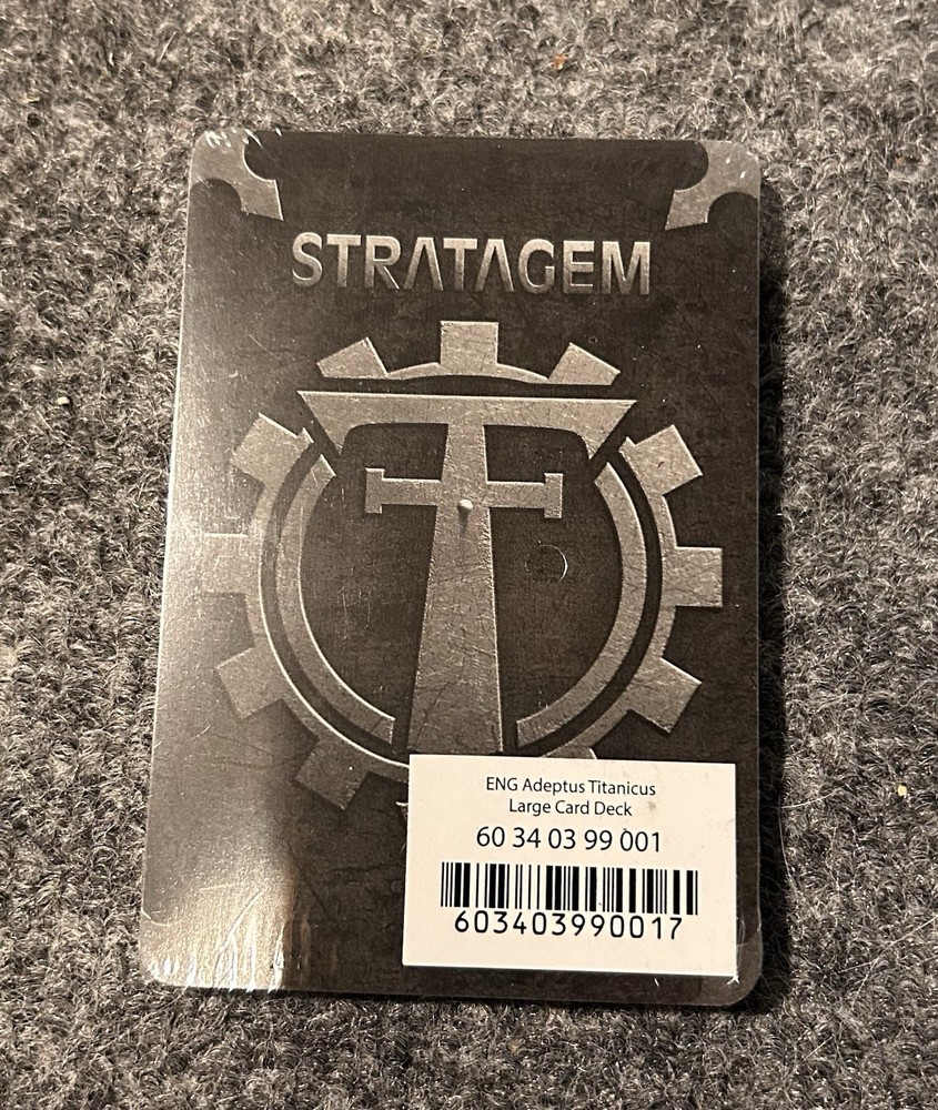 Adeptus Titanicus Strategem Cards