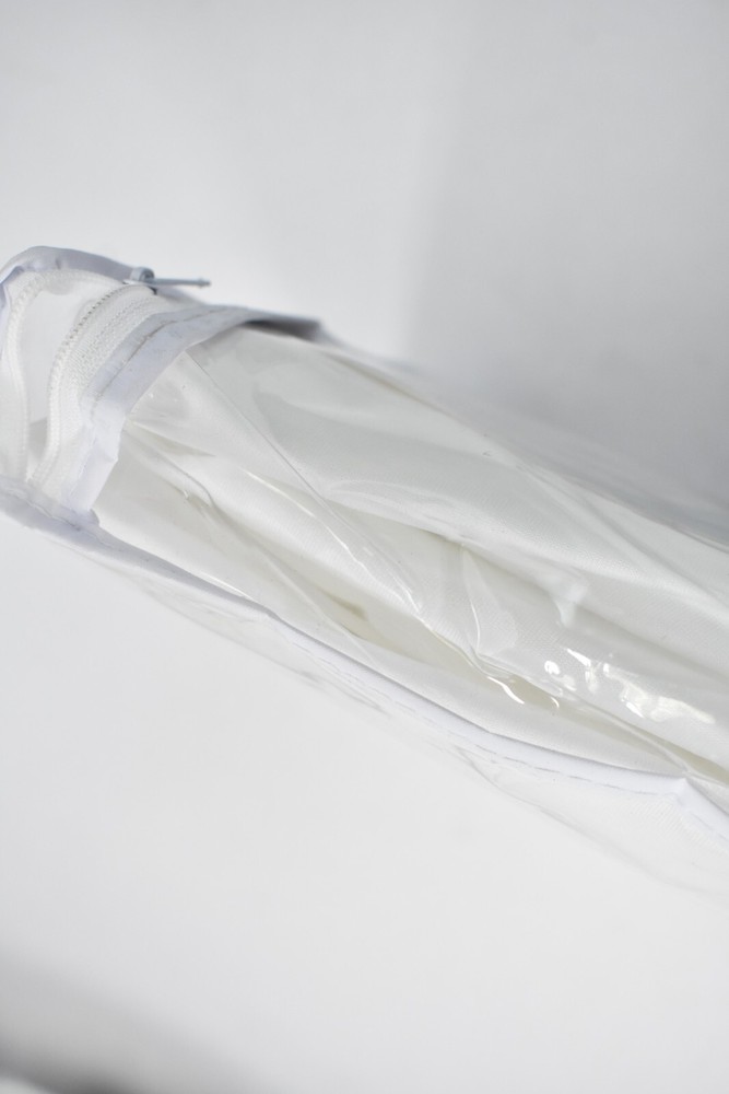 Bedsure Mattress Protector Twin Size Cover White Zippered 12" Deep Bedding