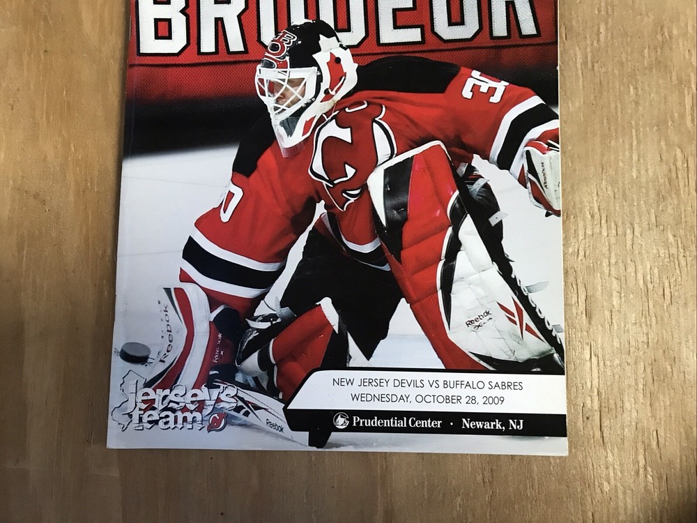 Center Ice 2009-10 New Jersey Devils October 28 2009 Game Program