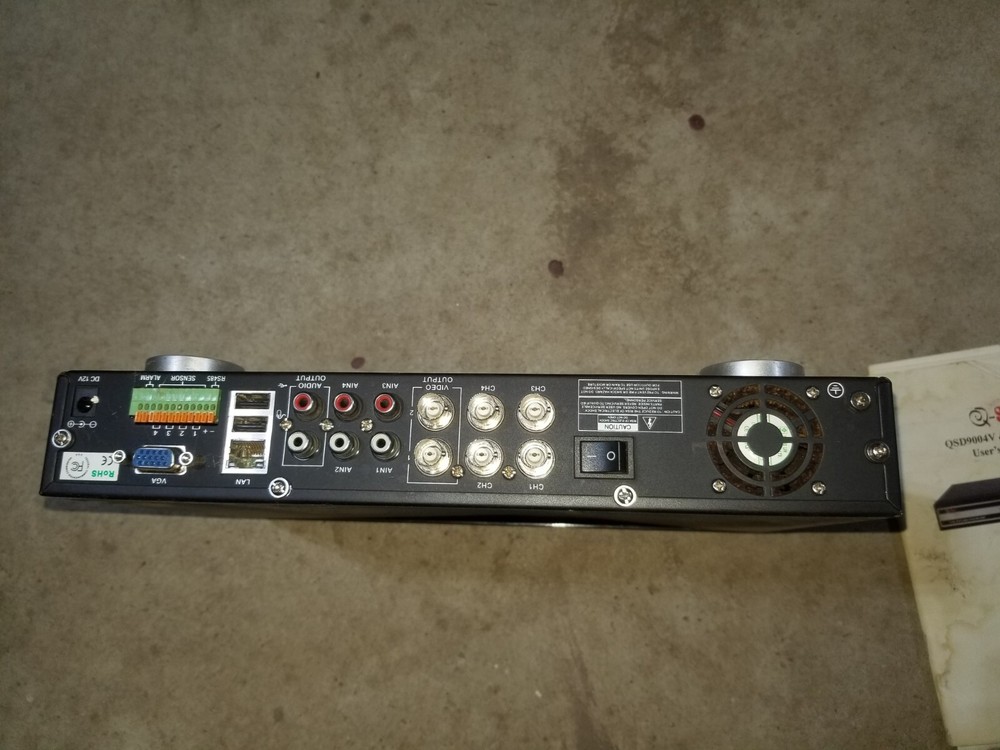 Q-SEE 4CH DIGITAL VIDEO RECORDER QSD9004V