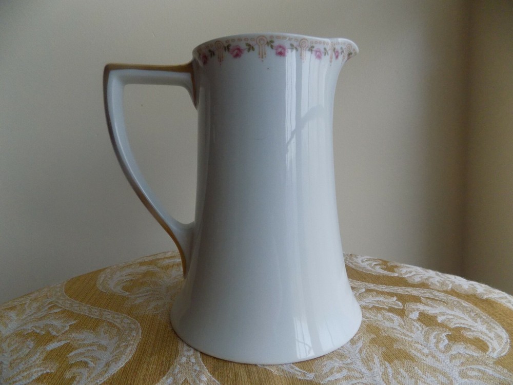 Antique Limoges Porcelain Pitcher