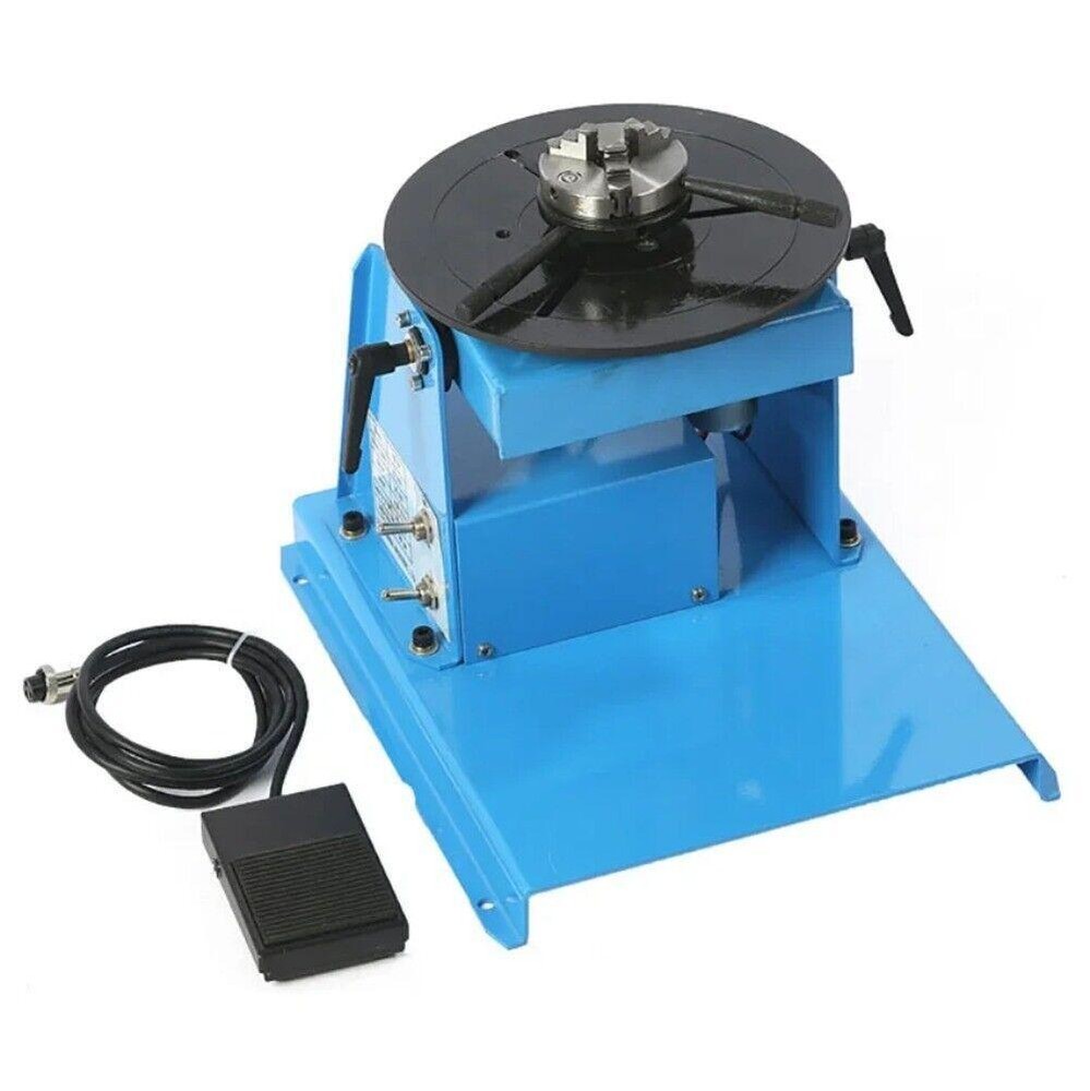 10KG Rotary Welding Positioner Turntable 220V High Positioning Accuracy