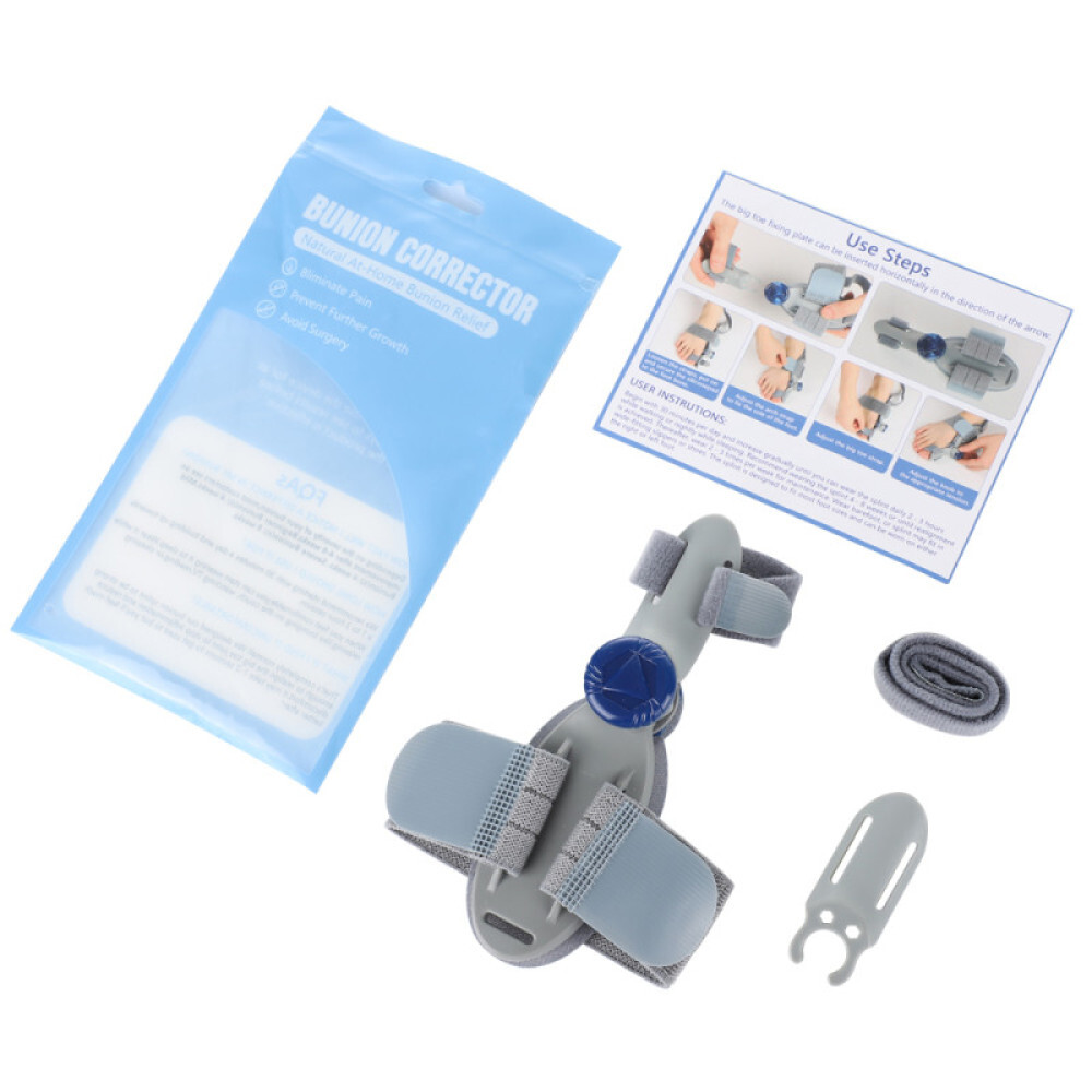 Bunion Fix Toe Valgus Corrector Adjustable Orthopedic Splints for Left and Right