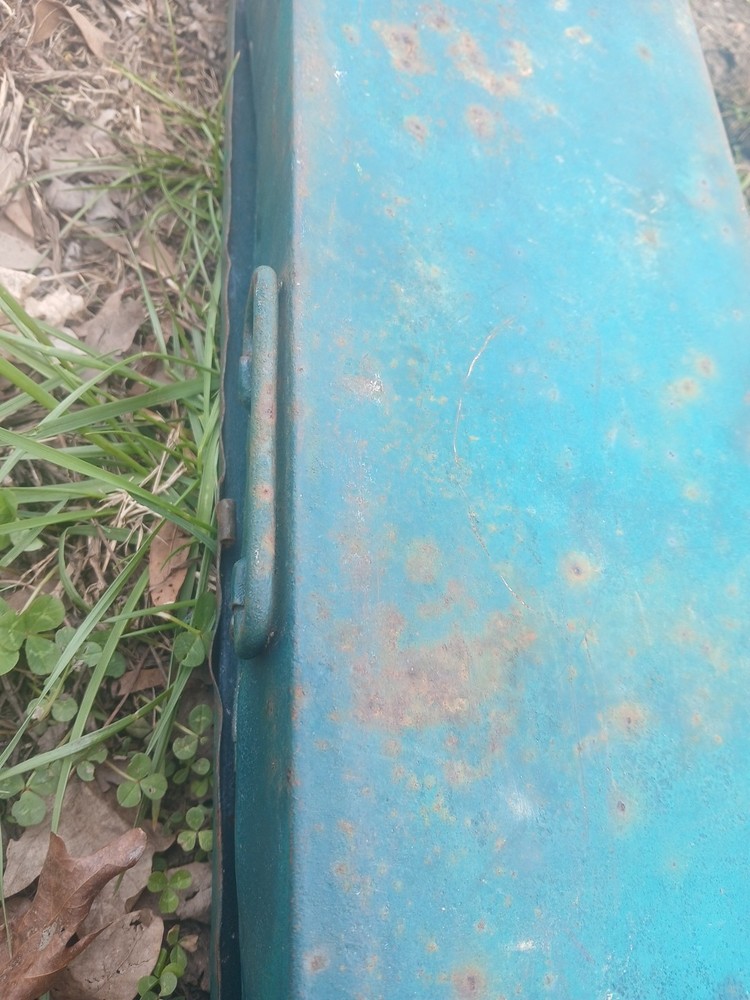 Vintage Snap-On Metal Socket Wrench Tool Storage Box Unknown Model 1950’s?