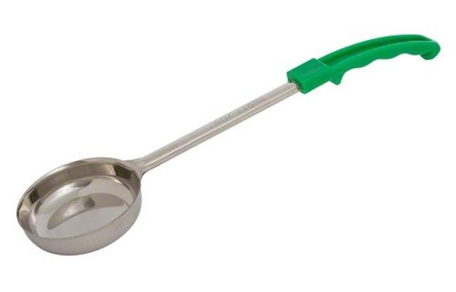 American Metalcraft oz Stainless Steel Solid Portion Spooner Plastic Green 4