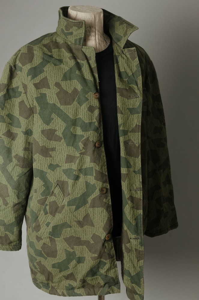 VTG 60 70S Bulgarian Army Splinter Camouflage Pattern Field Jacket