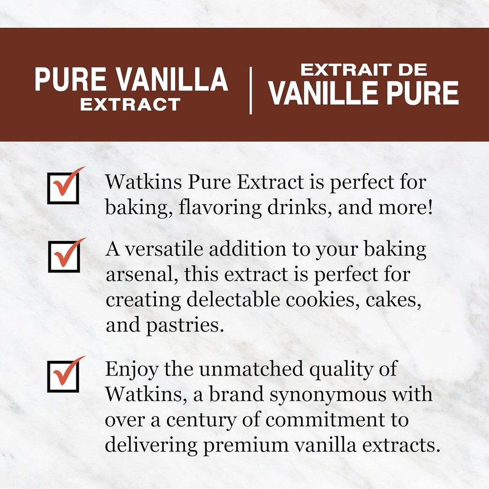 Watkins Pure Vanilla Extract, 16 Ounce