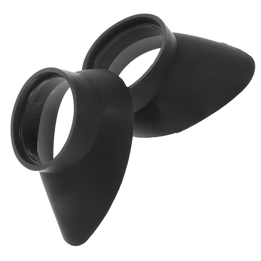 2 Pcs Microscope Goggles Eyepiece Cover for Telescope Lens Protector Cap