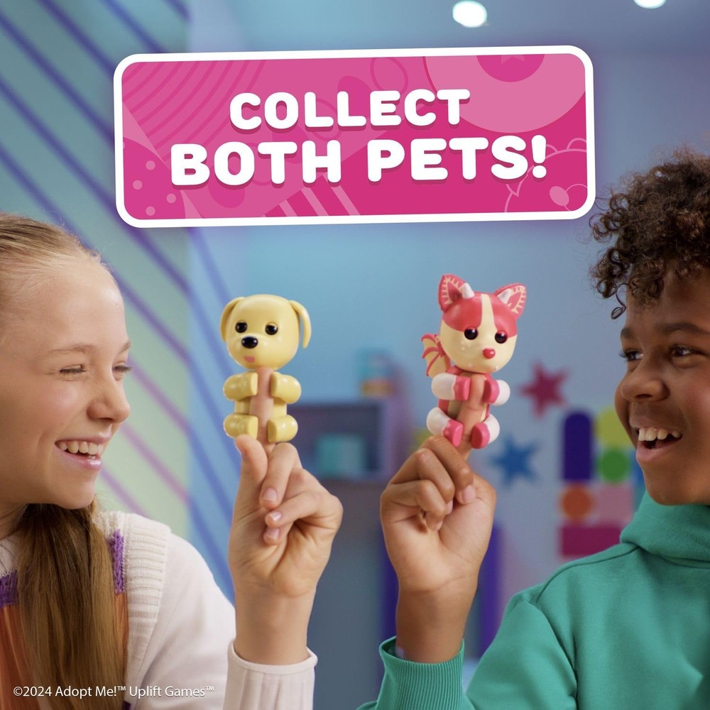 Fingerlings Adopt Me Dog + Bat Dragon 2-Pack Bundle