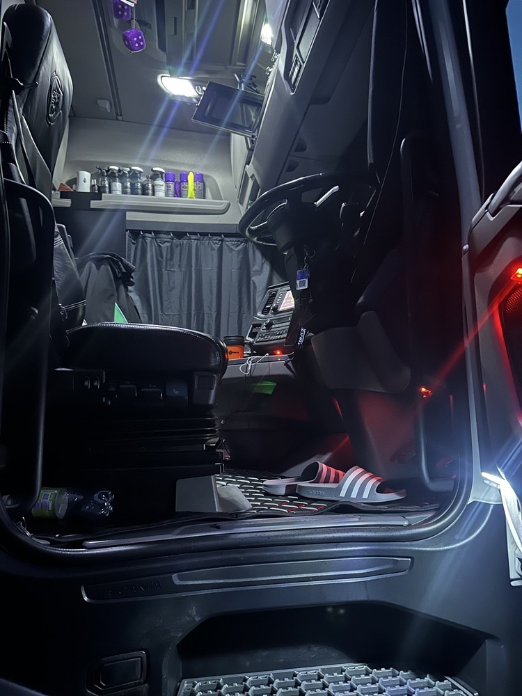 For Scania interior lights Next Generation R & S RED LED headlining/door upgrade