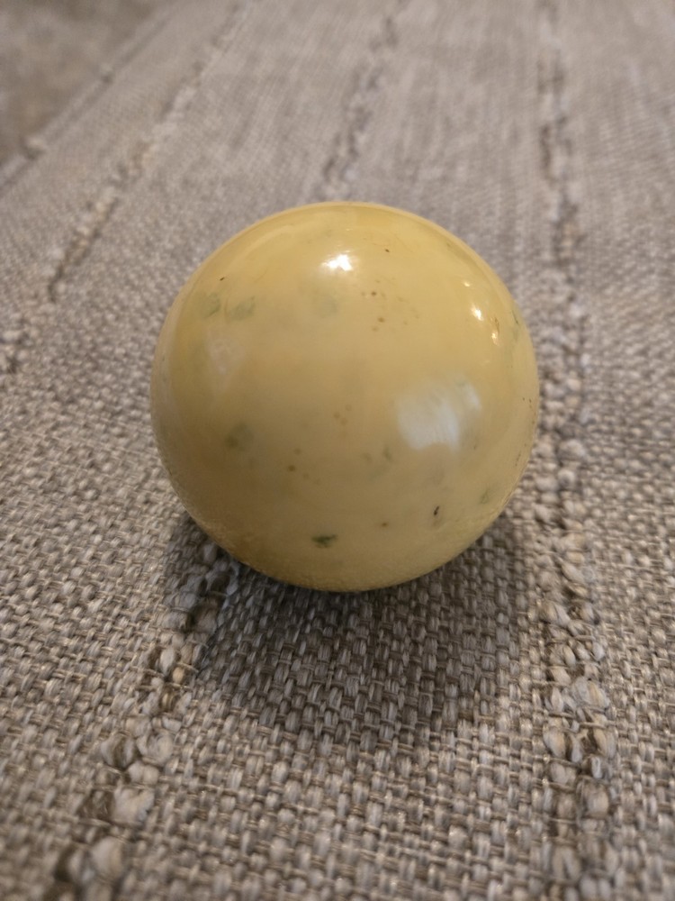 Vintage Replacement Billiard Pool Ball 2 1/4" Diameter Que Ball