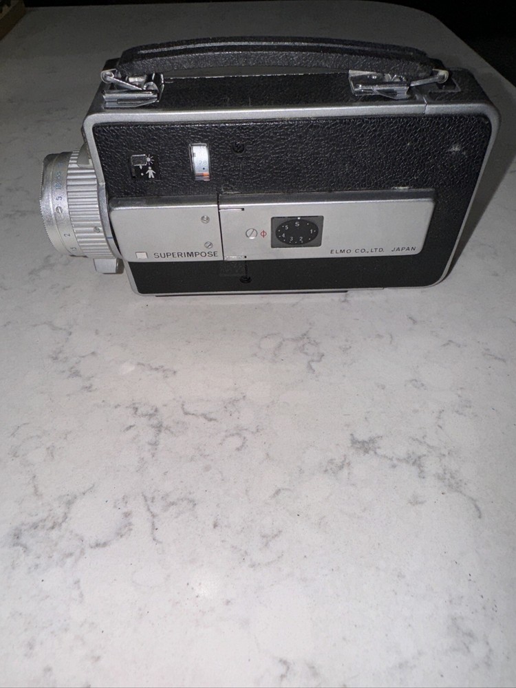 ELMO Super Impose Vintage Film Camera Read description