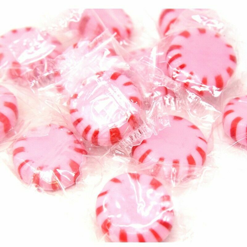 Cinnamon Starlight Mints Bulk Wrapped Candy 2 Lbs. Starlite Mints Menta