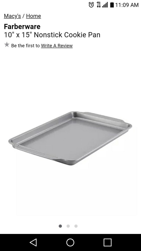 Farberware 10X15 Inch Cookie Pan