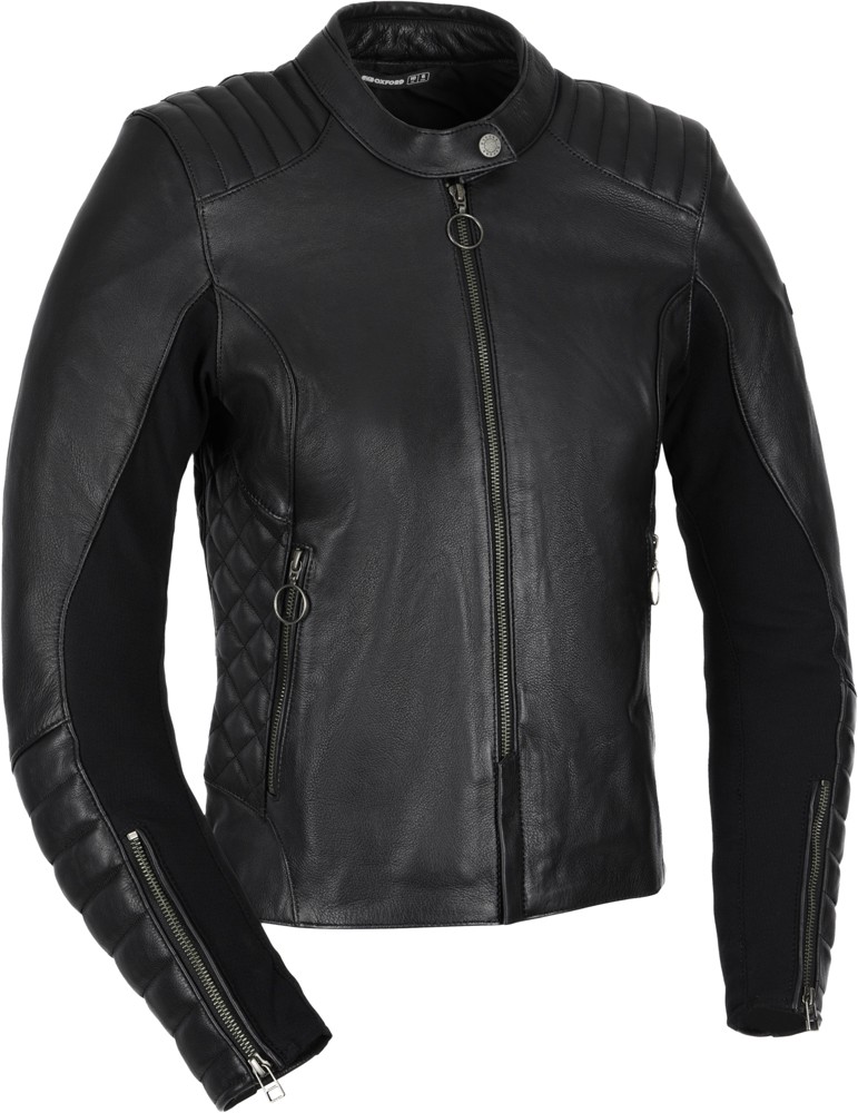 Oxford Radley Leather Jacket - Black