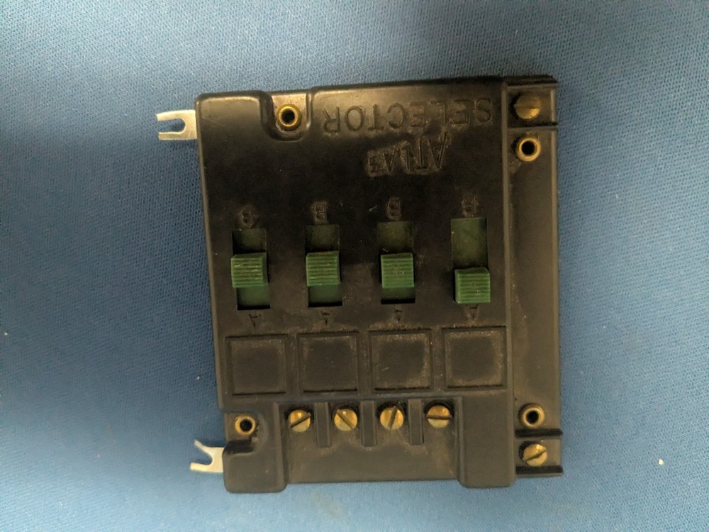 Atlas Hobby Train Controller, Selector and Connector
