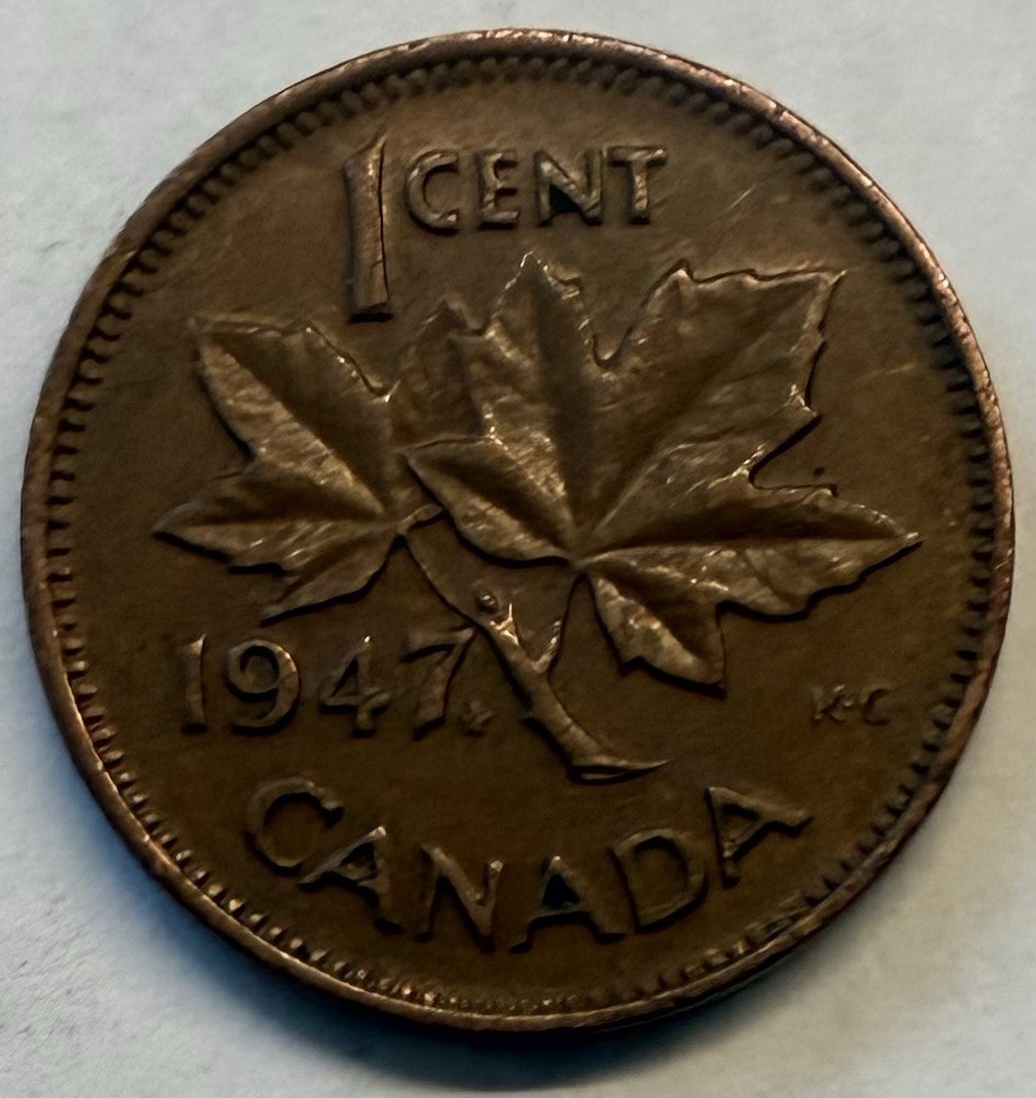 Canada 1947 Cent * Very Good Or Better