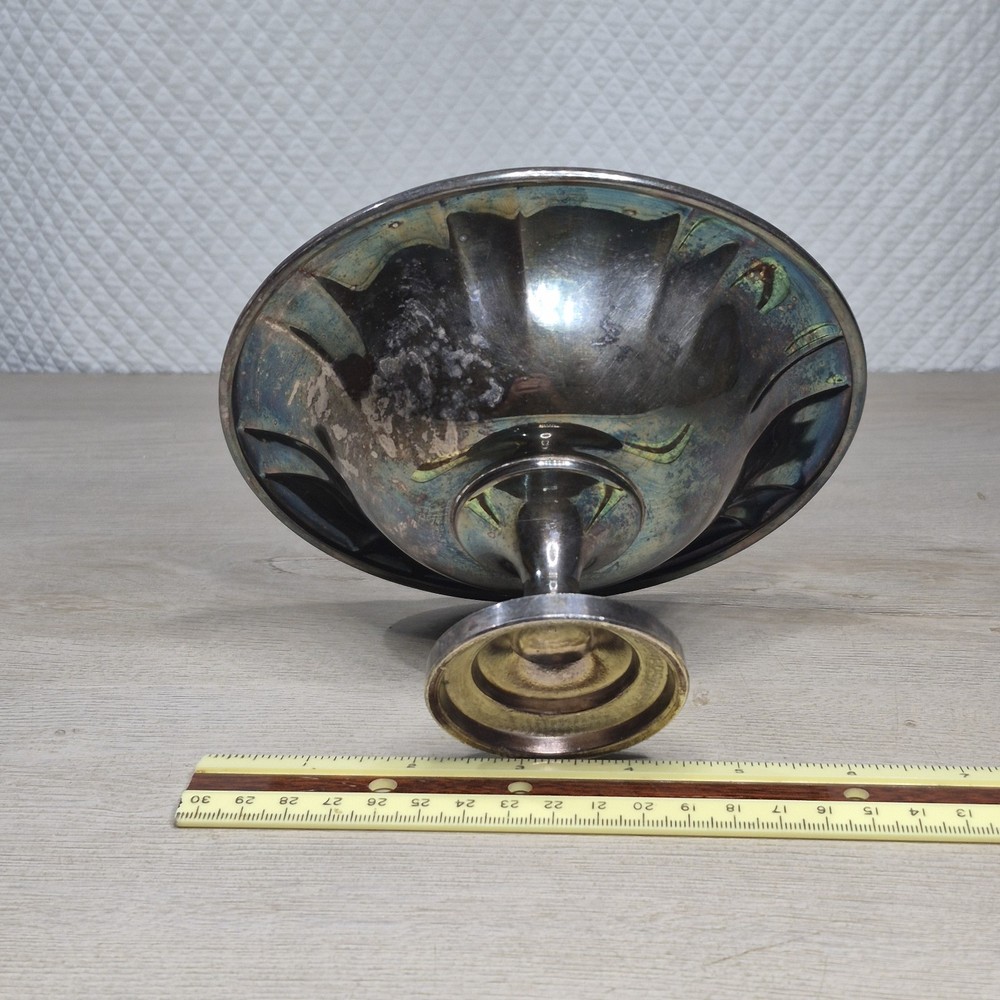 Vintage Oneida Silversmiths Candy Dish