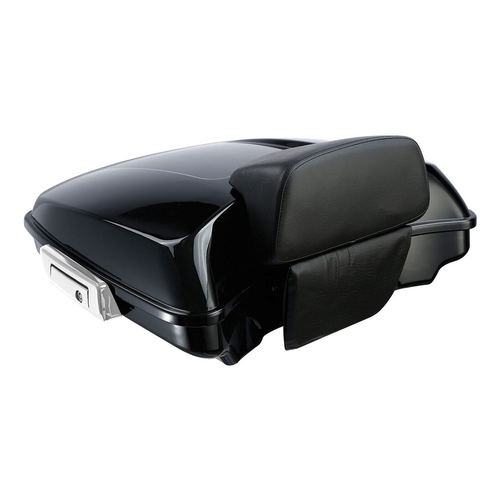 5.5'' Trunk with 2-UP Mounting Rack Backrest for Touring 2014-Later