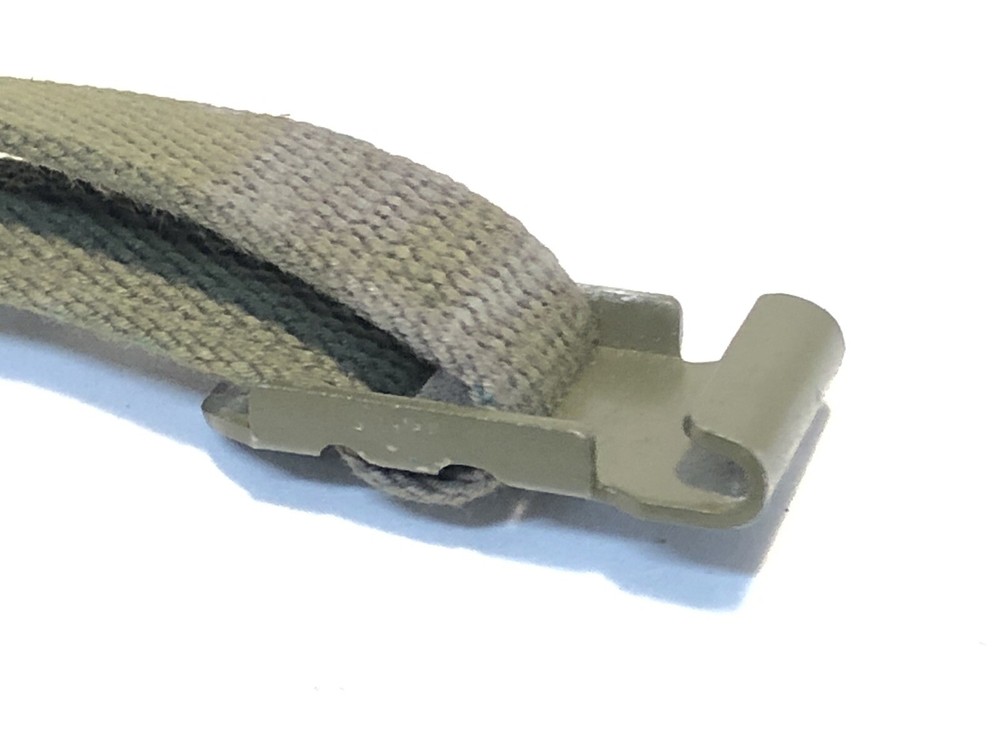 SET of 2 US MILITARY PACKBOARD TIE DOWN STRAP GWP M38 WEBBING JERRY CAN GAS JEEP