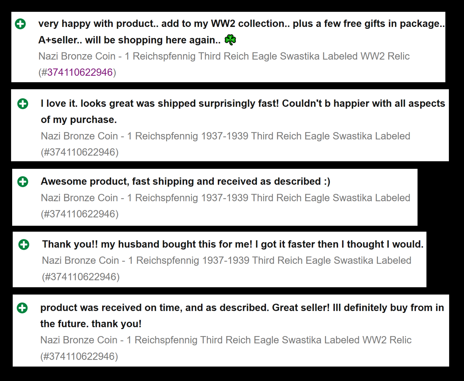 Nazi Bronze Coin - 1 Reichspfennig Third Reich Eagle Swastika Labeled WW2 Relic