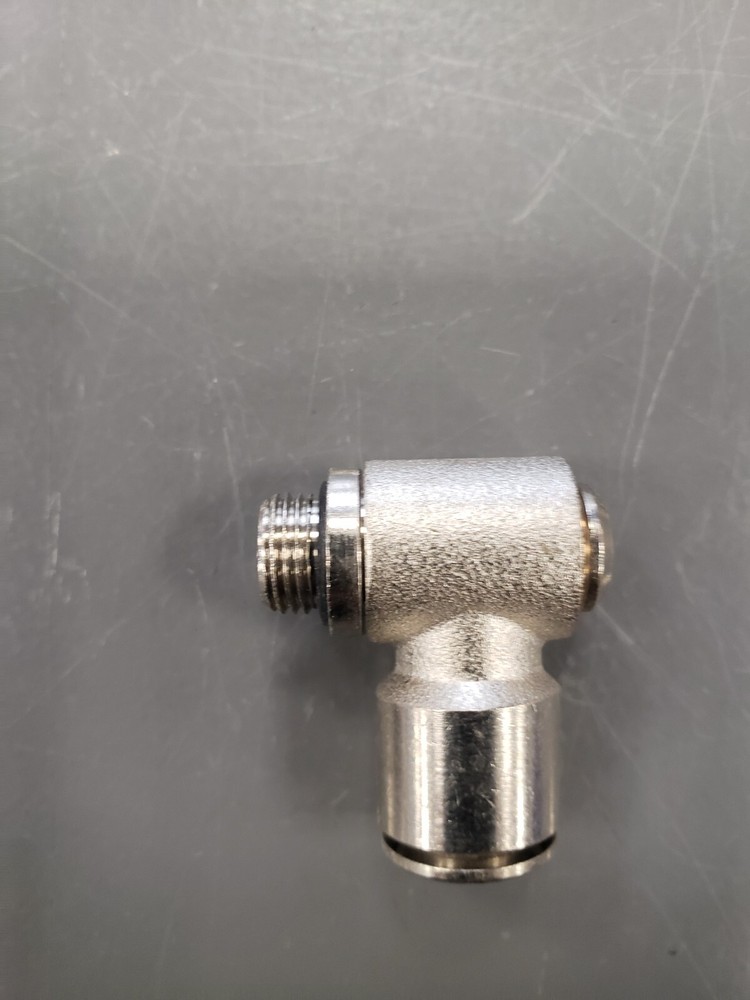 Push-in Fitting 8mm x 1/4R, elbow, stainless
