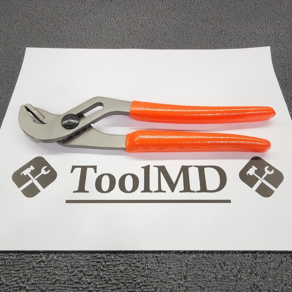 Snap-on Tools NEW ORANGE 9" Adjustable Joint Interlocking Channel Pliers 91ACP