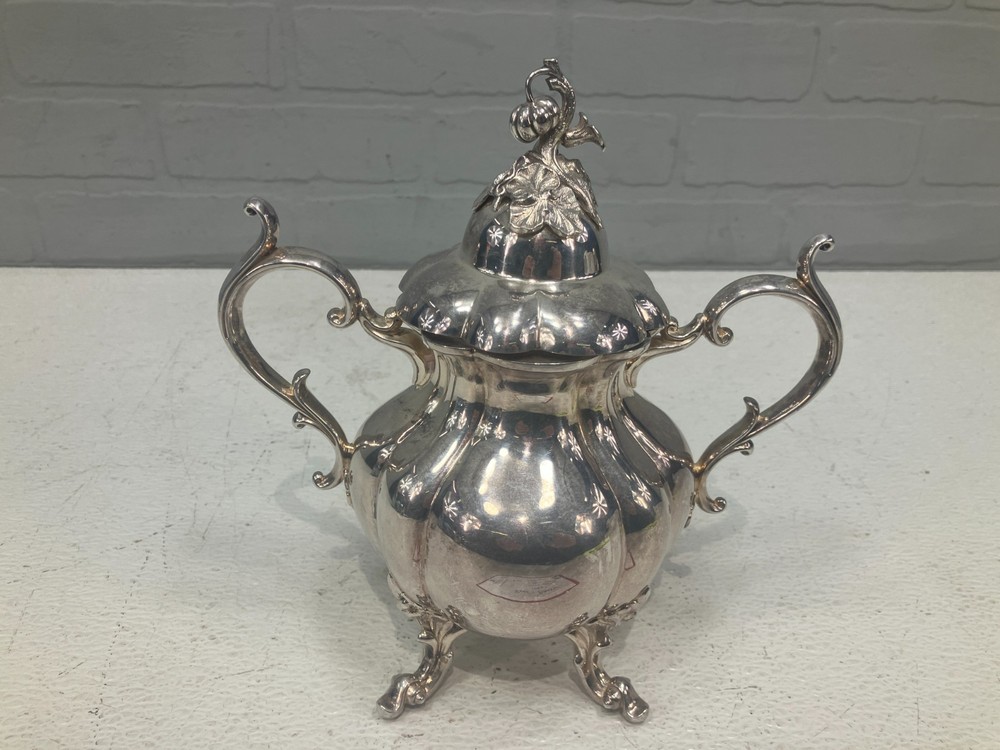 silver plated serving dishes