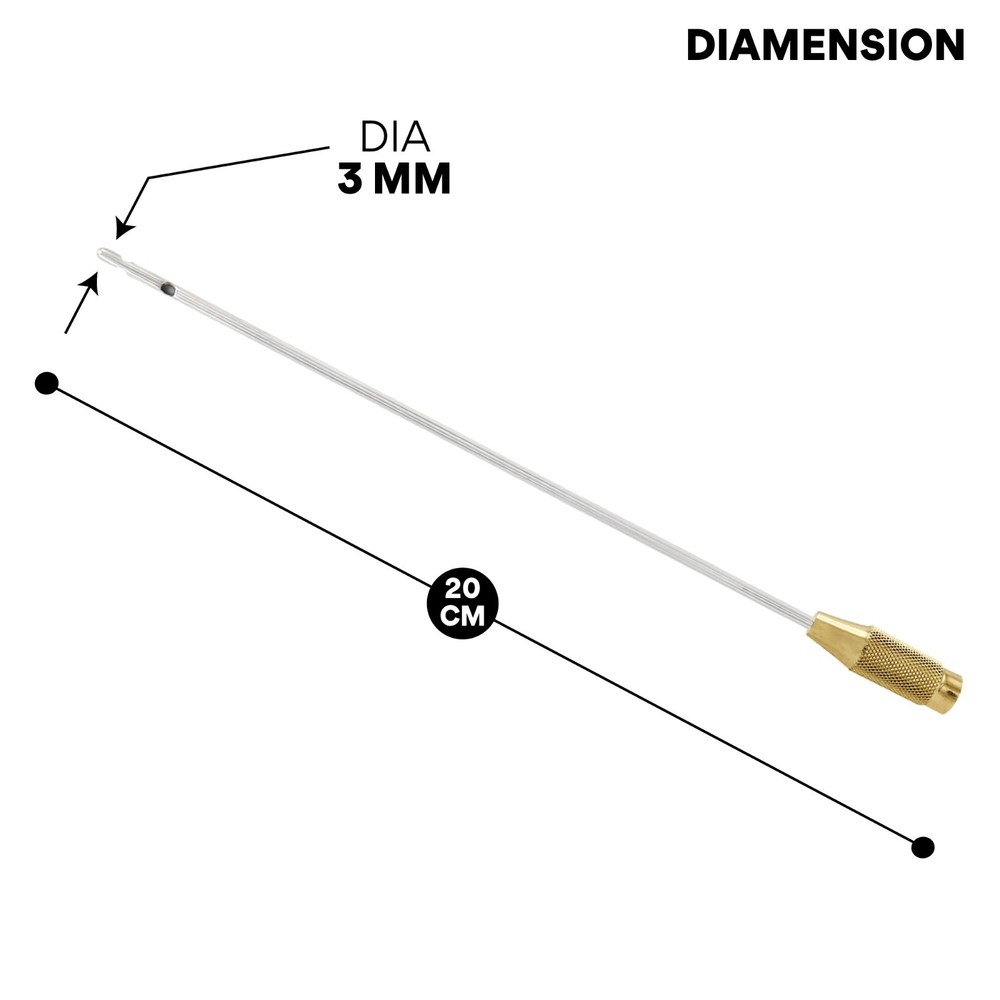 Liposuction Cannulas 2 Lateral & 1 Central Hole 3mmx20cm plastic surgery Tools