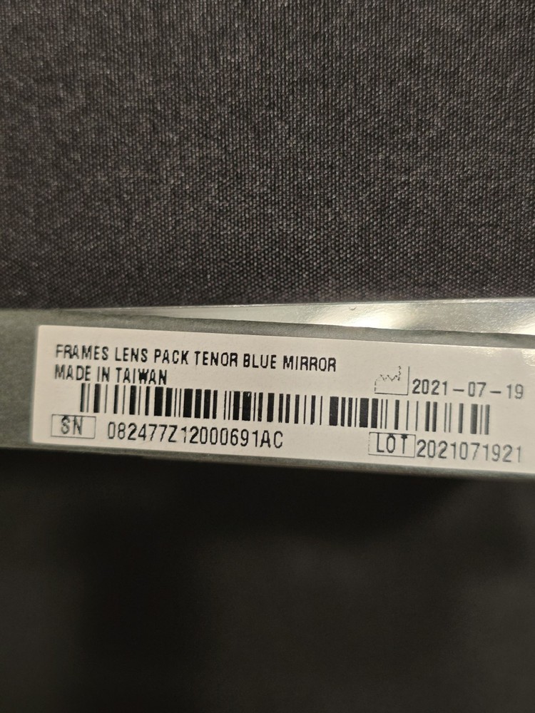 Bose Bluetooth Audio Sunglasses Frames Tenor Set Blue & Black Lenses Rectangular