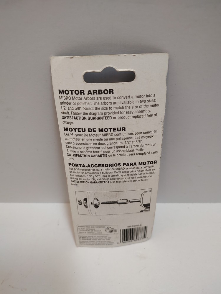 MIBRO Motor Arbor 1/2" #898771