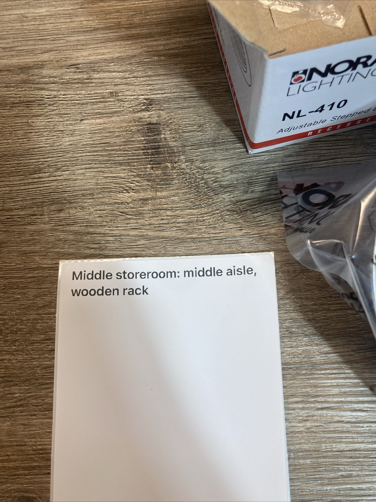 Nora Lighting NL-410N 4" Baffle Recessed Trim with Ring - Natural