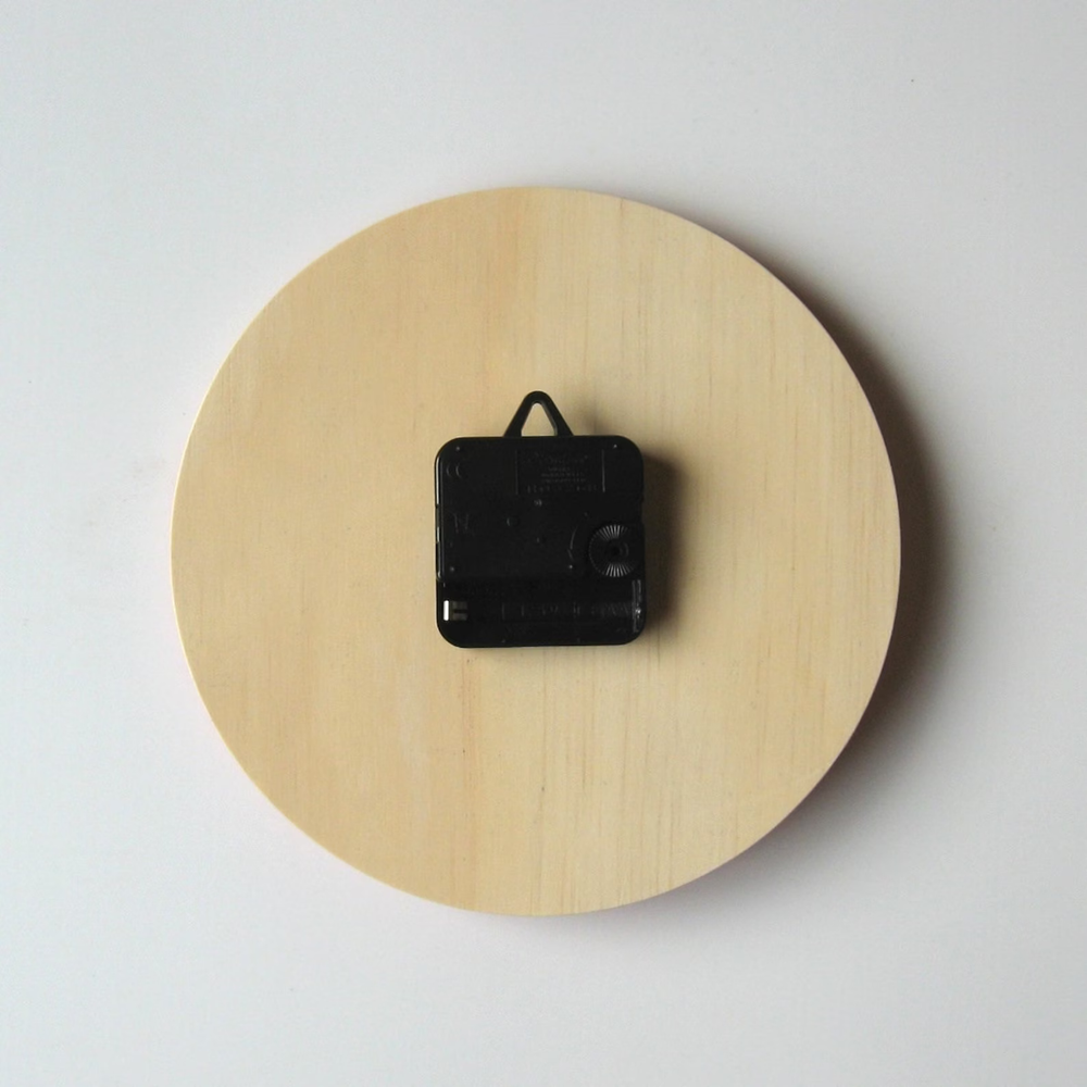Objectify Grid2 Wall Clock With Numerals - Medium Size